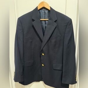 Polo Ralph Lauren black label Men's Black and Navy jacket 41S